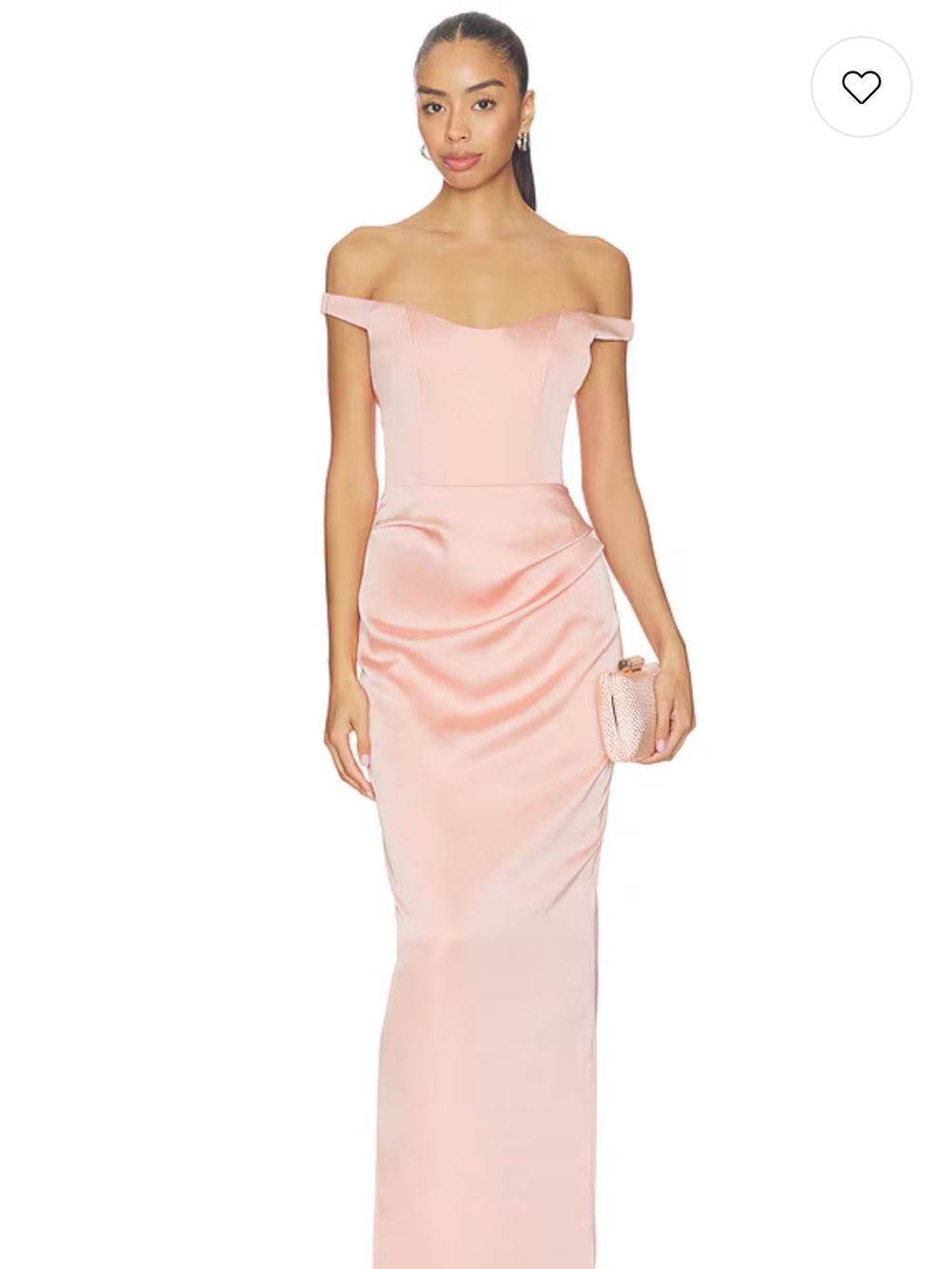Katie May Tempest Gown in Apricot Blush